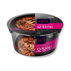 더미식 오징어 컵라면 127g, 12개