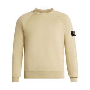 스톤 아일랜드 컴퍼스 로고 패치 저지 스웨트셔츠, 베이지계열, Standard L(KR 100)