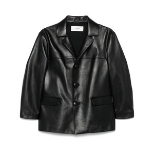 셀린느 레더 코트