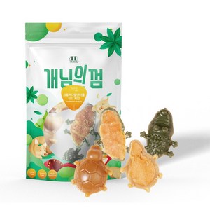 개님의상점 터틀 앤 크러커다일 반려 동물 덴탈 껌 90g, 치킨 + 고구마 혼합맛, 84g, 2개