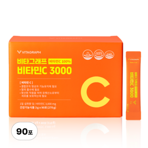 비타그래프 논지엠오 비타민C 3000, 270g, 1박스