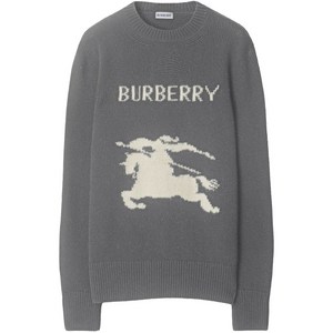 버버리 이퀘스트리안 나이트 인타르시아 스웨터, 그레이계열, Mid standard S(KR 55)