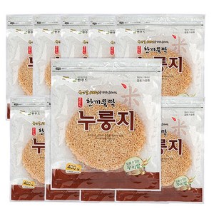 한푸드 한끼뚝딱누룽지 400g, 10개