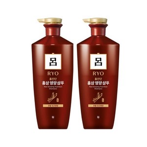 려 홍진단 홍삼 영양 샴푸, 820ml, 2개