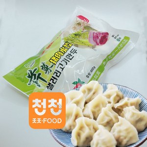 [천천중국식품]고향맛 샐러리돼지고기소 만두 600G/상세페이지 내용충족시 사음품증정, 600g, 1개