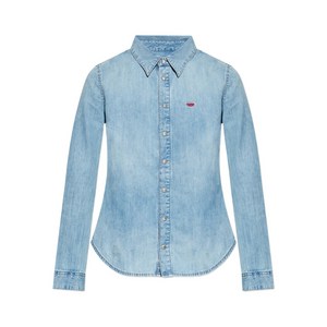 디젤 디이지 버튼 자수 셔츠, 블루계열, Standard S(KR 55)
