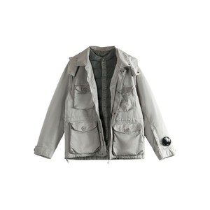 C.P.컴퍼니 Micro Kei hooded multi-pocket jacket, 그레이계열, Standard M(KR 100)