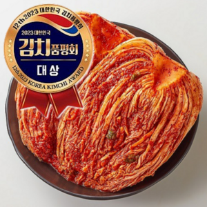 김치품평회 대상수상 전라도 국산 배추김치 포기김치, 10kg, 1개
