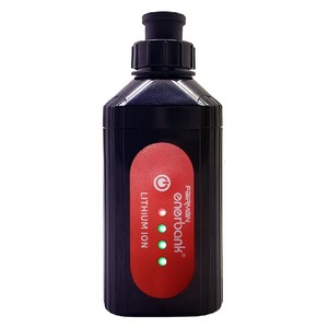 페어맨 에너뱅크 전동릴 배터리 FSE3500 수류탄 모양 리튬이온 배터리팩 14.4V 3450mAh, 시마노 / 다이와 2핀 14mm, 풀세트 (배터리 + 충전기 + 파우치 + 연결케이블)