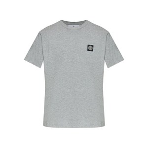 스톤 아일랜드 60/20 코튼 티셔츠, 그레이계열, Standard XXL(KR 110)