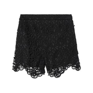버버리 하이웨이스트 마크라메 레이스 쇼츠