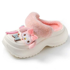통잉 여성 가을겨울용 실내 캐릭터 방한 슬리퍼 ST25049