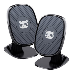 믿추 차량용 태블릿거치대 자석 대시보드 마그네틱 아이패드 갤럭시탭, 블랙 숏바디, 2개