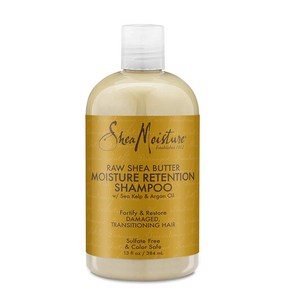 Shea Moisture 로우 시어 버터 모이스처 리텐션 샴푸, 384ml, 1개