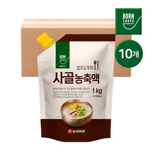 농심태경 본테이스트 사골 농축액, 1kg, 10개