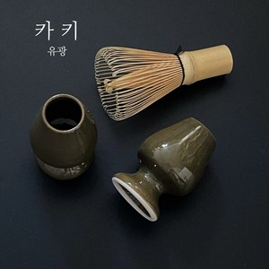 국내산 차선+차선꽂이 세트 (말차라떼 전용), 1개, 카키 x 1세트