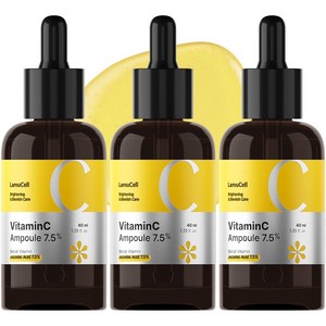 라뮤셀 순수 비타민C 7.5% 앰플, 40ml, 3개