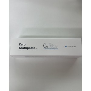 순수백과 제로치약, 120g, 1개