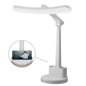 콜콜러브 LED 책상 스탠드 더 넓은 조명 영역 시력 보호 블루라이트 차단 3가지 색온도 조절