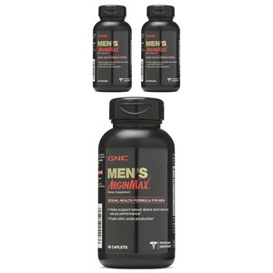 GNC 멘스 아르긴맥스 섹슈얼 헬스 포뮬러 캐플렛 글루텐 프리, 90정, 3개