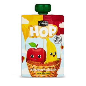 아넬라 HOP 과일 퓨레, 100g, 3개, 혼합맛(사과/바나나)