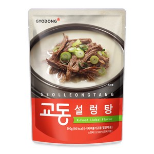 교동식품 설렁탕, 500g, 6개