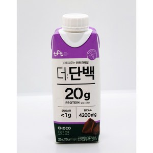 빙그레 더단백 드링크 초코, 250ml, 9개