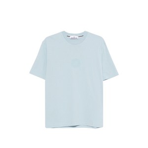 스톤 아일랜드 로고 티셔츠, 블루계열, Standard XL(KR 105)