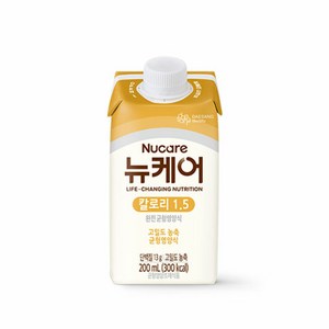 [KT알파쇼핑]뉴케어 칼로리 1.5 (200ml x 30팩) 1박스/고밀도 농축 균형영양식, 상세페이지참조, 뉴케어 칼로리 1.5 (200ml x 30캔) 1박스