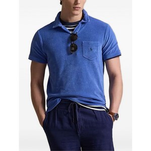 폴로랄프로렌 체스트 포켓 폴로 칼라 티셔츠, 블루계열, Standard L(KR 105)