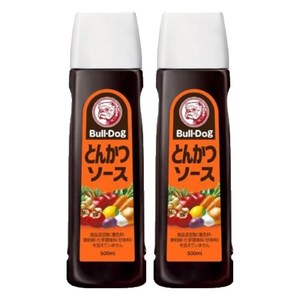 BullDog 돈가스 소스, 500ml, 2개