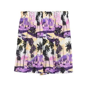 발렌시아가 야자수 프린트 쇼츠