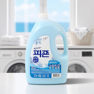 피죤 레귤러 섬유유연제 블루비앙카 본품, 3.1L, 4개