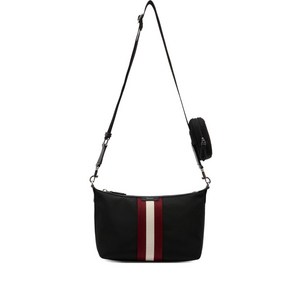 발리 코드 리본 로고 숄더 백