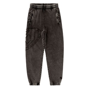 디젤 P-Marky-Den 아플리케 디테일 트랙팬츠, 그레이계열, Standard XL(KR 105)