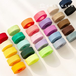 천가게 웨이빙끈 컬러 웨빙끈 에코백 바이어스 가방끈 25mm 27종, 06) 핑크, 1개