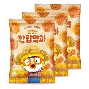 뽀로로 한입약과 120g, 3개