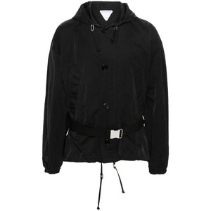 보테가 베네타 button-up hooded jacket, 블랙계열, S(KR 95)