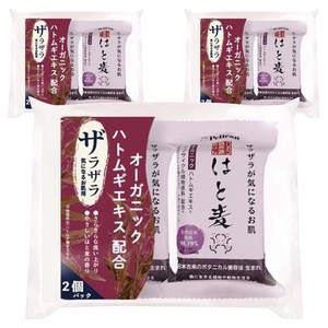 Pelican 자연파 비누 율무 2개입, 200g, 3개