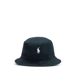 폴로랄프로렌 로고 자수 버킷 햇, L/XL, 블루계열