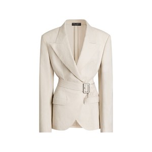 돌체앤가바나 싱글 브레스티드 벨트 재킷, 베이지계열, Italy 38(KR 33)