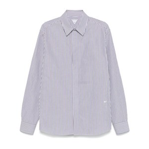 보테가 베네타 스트라이프 셔츠, 화이트계열+블루계열, IT/FR 52(KR 110)
