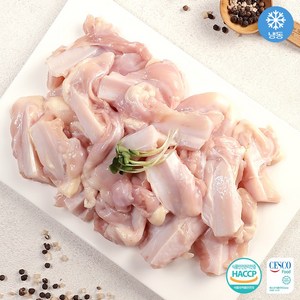 [맛난꼬꼬 안창살붙은 닭연골] 국내산 닭특수부위 (안창살 붙은 연골)(냉동), 1kg, 1개