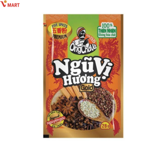 Vmart 베트남 오향분 누비홍 bot ngu vi huong 28g, 1개