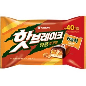 오리온 핫브레이크 한입쏙, 574g, 1개