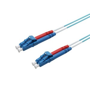 [디브이알씨앤씨] 디브이알씨앤씨 LC-LC OM3 DP(2C) 광케이블 1.5M, 1개