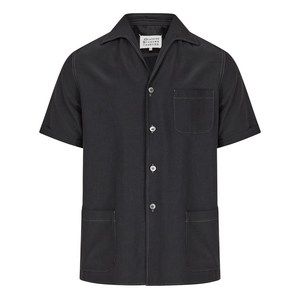 메종 마르지엘라 반소매 셔츠, 블랙계열, Italy 52(KR 44)