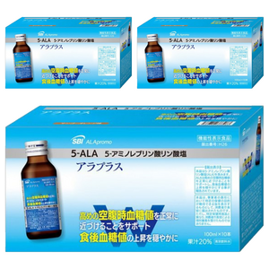 에스비아이아라프로모 아라플러스 음료 10개입, 100ml, 3개