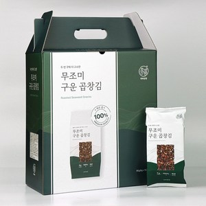 [파파공방] 무조미 구운 곱창김, 90g, 1개