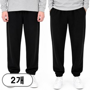 차쿠 1+1(2세트) 남여공용 트레이닝복팬츠 조거팬츠 일자 와이드 추리닝 슬랙스팬츠 작업바지 편의점바지 빅사이즈